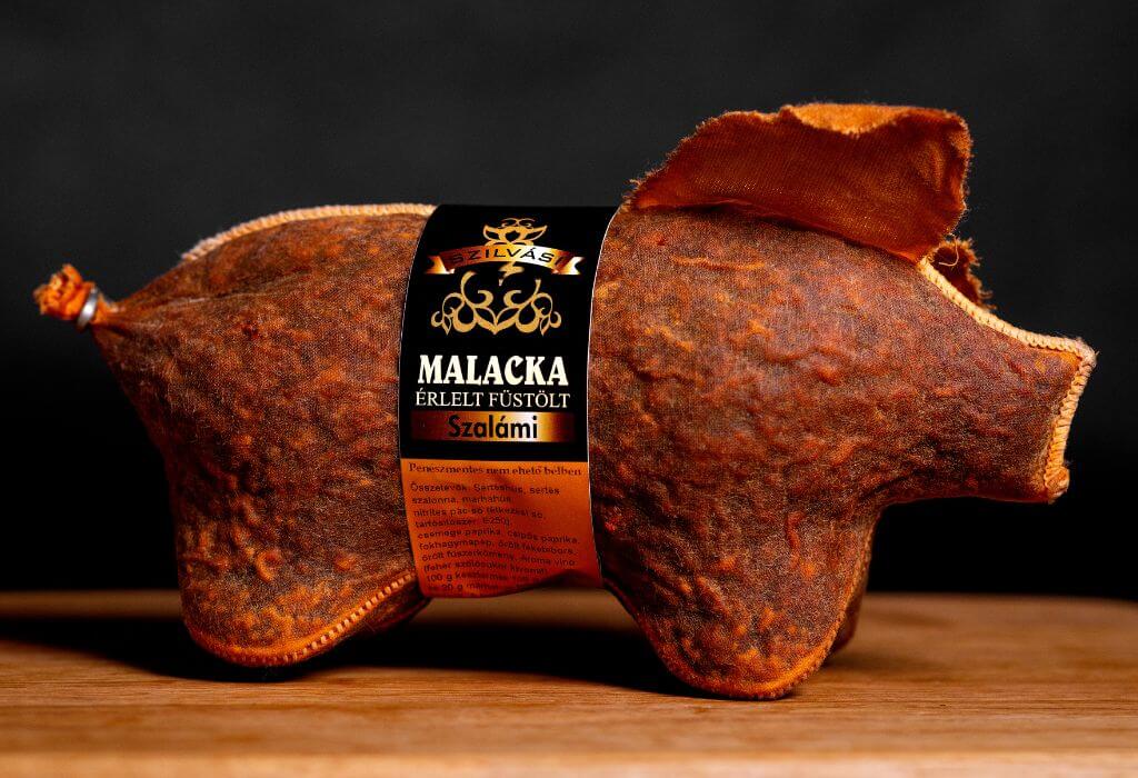 Szilváshús malacka szalámi