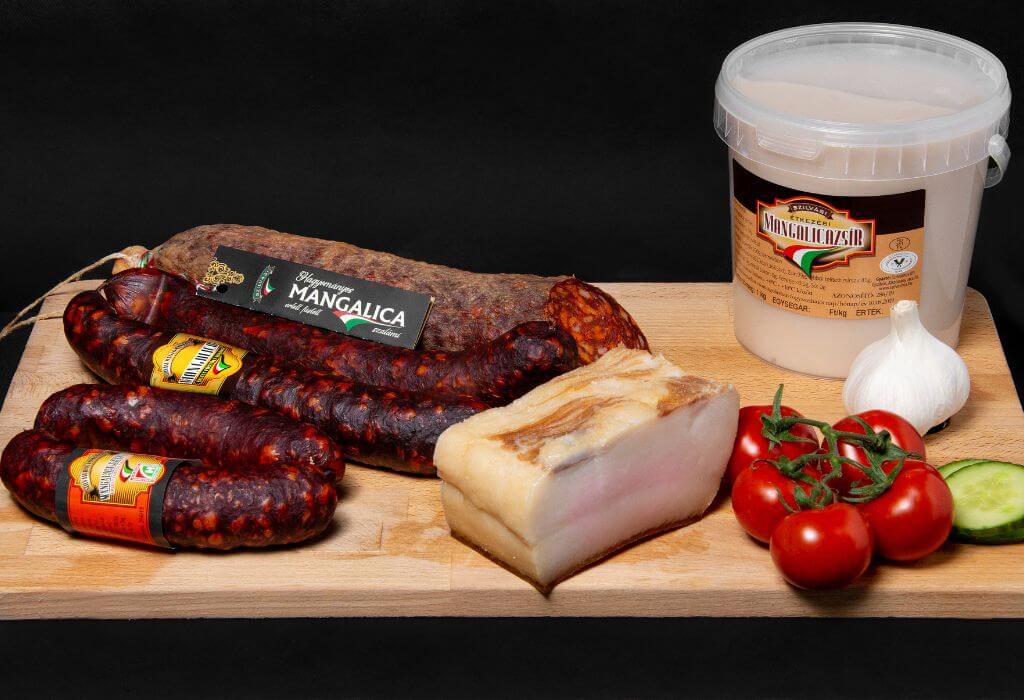 Szilváshús mangalica készítmények